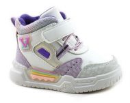 B&G ботинки белый/фиолетовый
