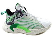 B&G кроссовки белый/зеленый