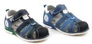 B&G туфли открытые синий/св.синий