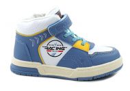 B&G ботинки голубой/белый