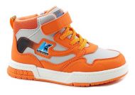 B&G ботинки оранжевый/серый