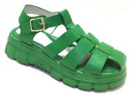 BESSKY туфли открытые зеленый