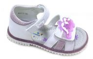 BESSKY туфли открытые белый/фиолетовый