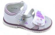 BESSKY туфли открытые белый/фиолетовый