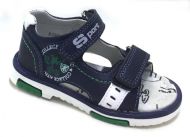 BESSKY туфли открытые синий/зеленый