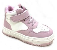BESSKY ботинки розовый/белый