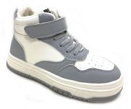 BESSKY ботинки серый/белый