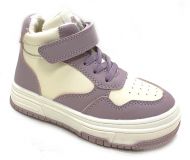 BESSKY ботинки фиолетовый/молочный