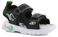 BESSKY туфли открытые черный/зеленый