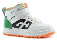 МД ботинки белый/зеленый
