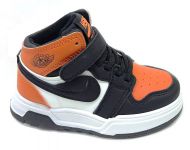МД ботинки черный/оранжевый
