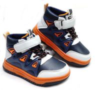МИКАСА ботинки синий/белый/оранжевый